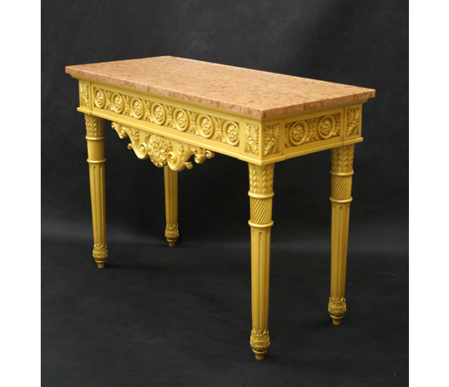 ルイ16世スタイルピアーテーブル | オーダー家具製作：クラシック 